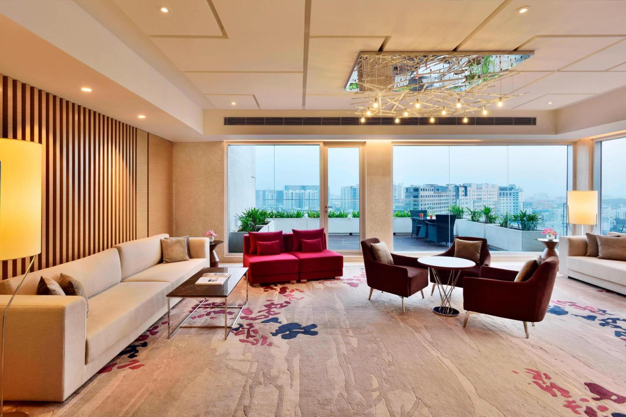 แมริออท เอ็กเซกคิวทีฟ อพาร์ตเมนต์ ไฮเดอราบัด Hotel ภายนอก รูปภาพ